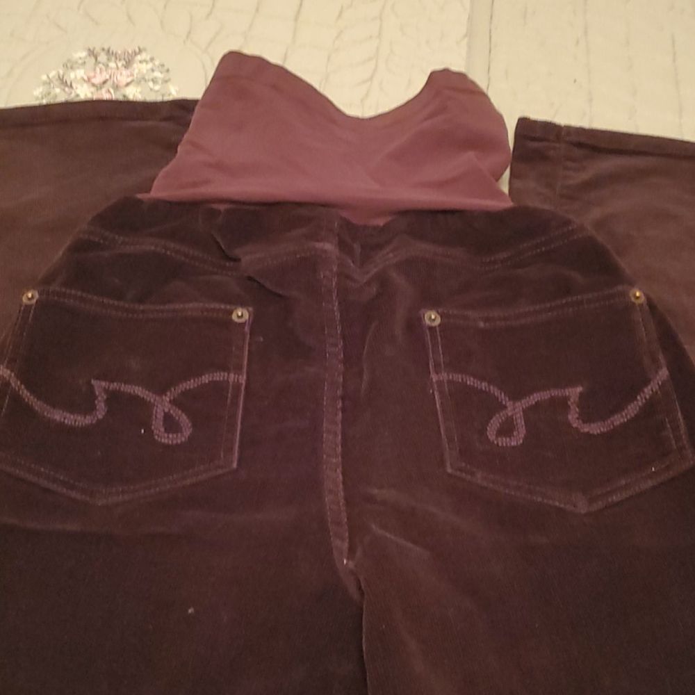 Motherhood chocolate brown maternity pants